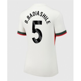 Dámské fotbalový oblečení Chelsea Benoit Badiashile #5 Venkovní košile 2025-26 Krátkým Rukávem